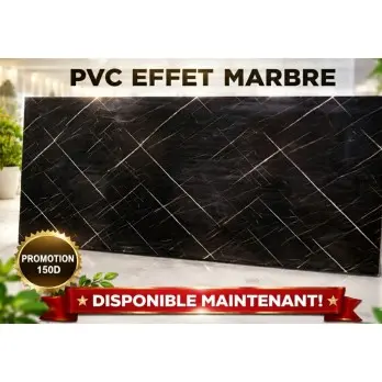 PANNEAUX PVC NOIRE